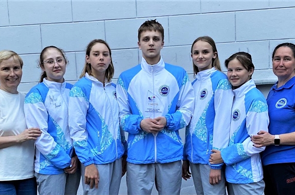 1 место в III группе в общекомандном зачете Первенства России по плаванию среди юношей и девушек