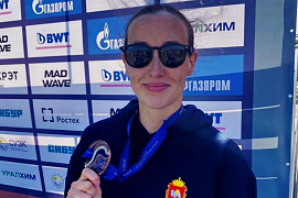 Софья Колесникова вновь бронзовый призер Чемпионата России по плаванию на открытой воде