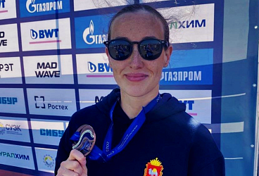 Софья Колесникова вновь бронзовый призер Чемпионата России по плаванию на открытой воде
