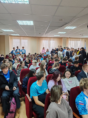 Встреча в УралГУФК со звездами водных видов спорта в рамках межрегиональной программы «Миссия Чемпиона»!